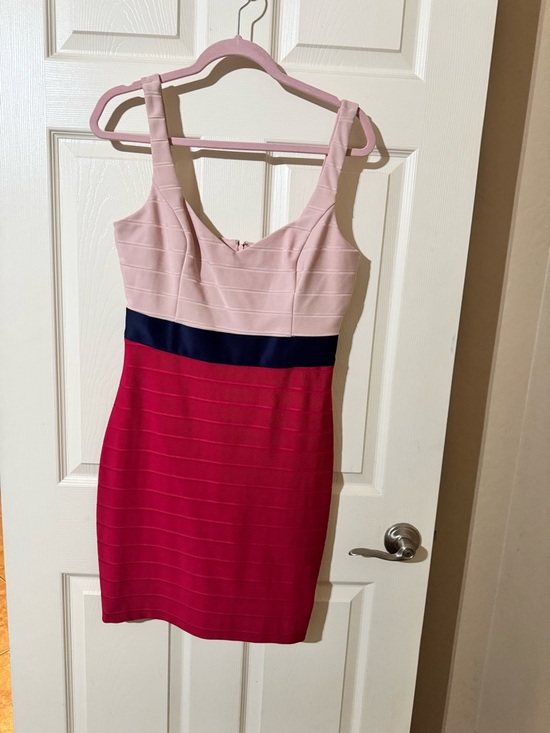 Guess Dresses & Skirts - Guess Colorblock Mini Dress in Light Pink, Navy & Fuchsia